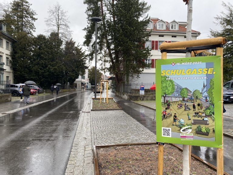 Bauruine Alte PSK Schulgasse Dornbirn