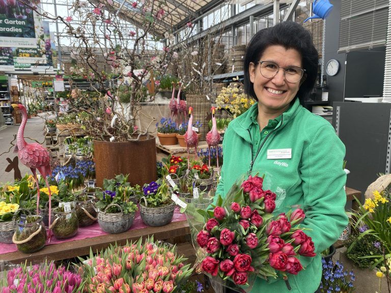 Frühling bei Baywa, dehner, die blüte