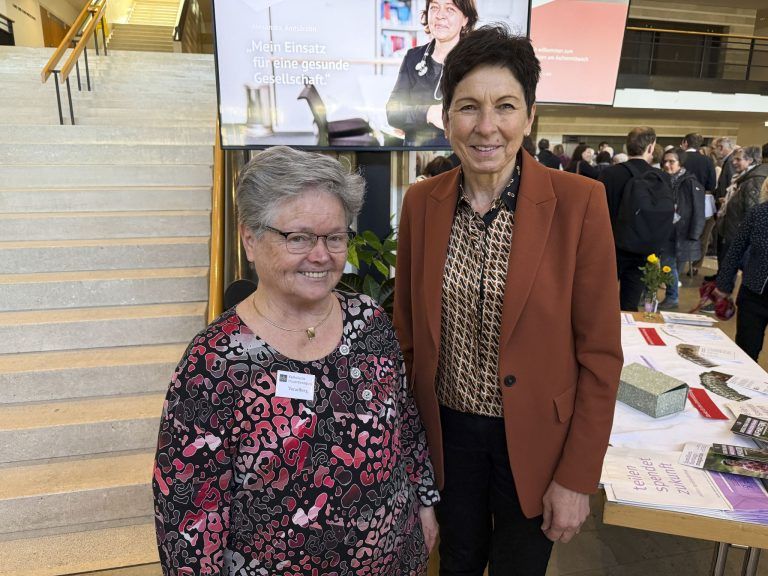 Ingrid Härle und Landesbäuerin Andrea Schwarzmann