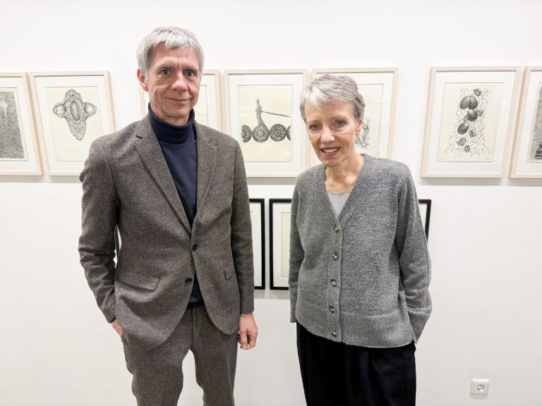 KUB Dir. Thomas D. Trummer und Gen. Dir. Stella Rollig (Belvedere Museum) kamen nach Hard