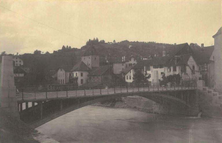 Montfortbrücke neu, Hochwasserschutz Feldkirch