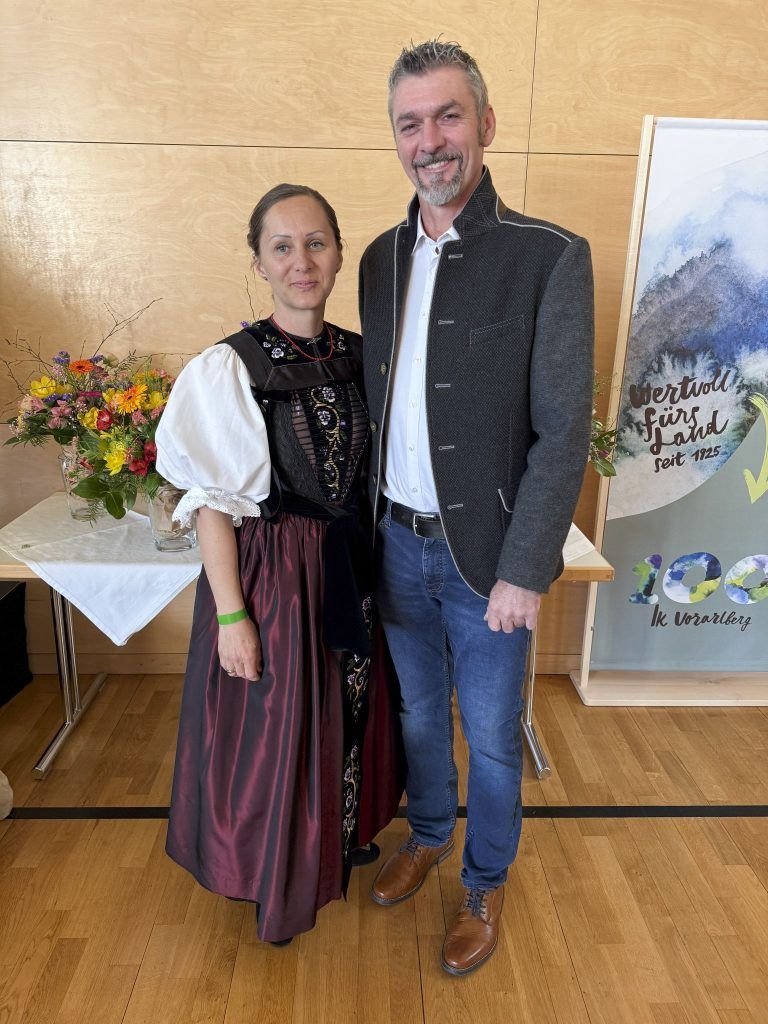 Landesbäuerin Esther Bitschnau und Gatte Andreas