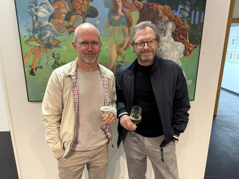 Matthias Weissengruber und Gerold Kaufmann schauten in Bregenz vorbei
