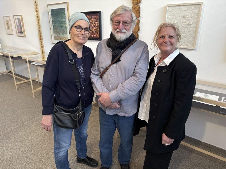 Monika Fitz und Dietmar Fend kamen mit Ulrike Giesinger