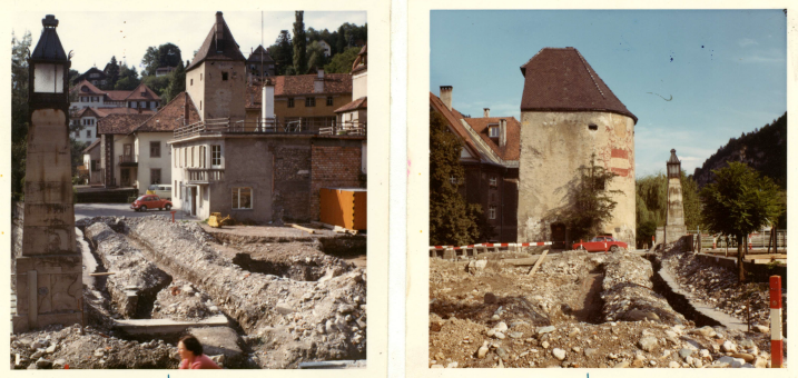 Montfortbrücke neu, Hochwasserschutz Feldkirch