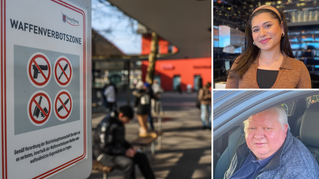 Ein Monat Waffenverbotszone &#8211; &#8220;Klientel am Bahnhof Dornbirn hat sich nicht verändert&#8221;
