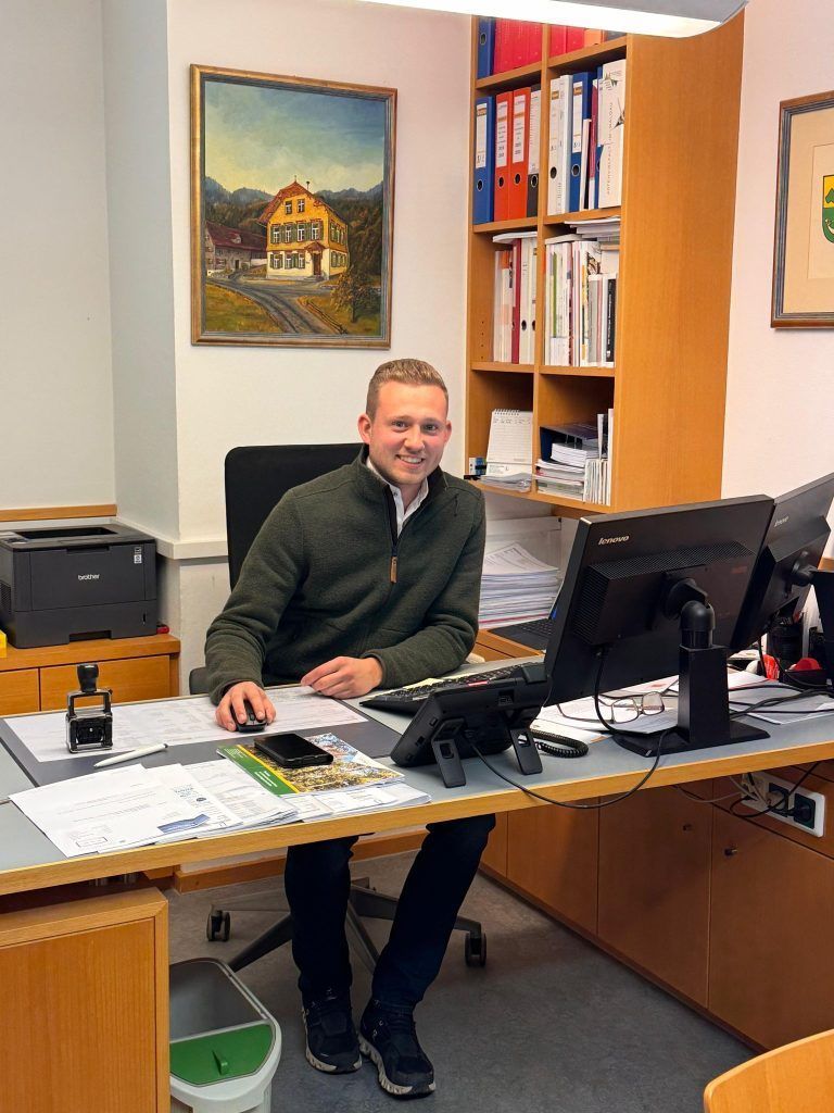 Lukas Batlogg, jüngster Bürgermeister in Vorarlberg, Gemeindwahlen 2025
