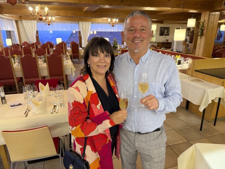 Weinliebhaber Alexandra und Gerald Ortner