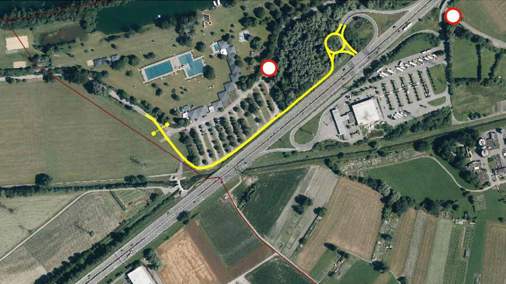 Neuer Anlauf für Autobahnanschluss bei den Rheinauen mit ungewissem Ausgang