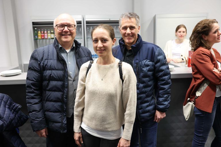 "Universum" Alpenrheintal: Bruno Spirig, Janine Sieber und Remo Spirig (Ortsgemeinde Schmitten).