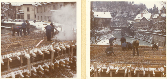 Montfortbrücke neu, Hochwasserschutz Feldkirch