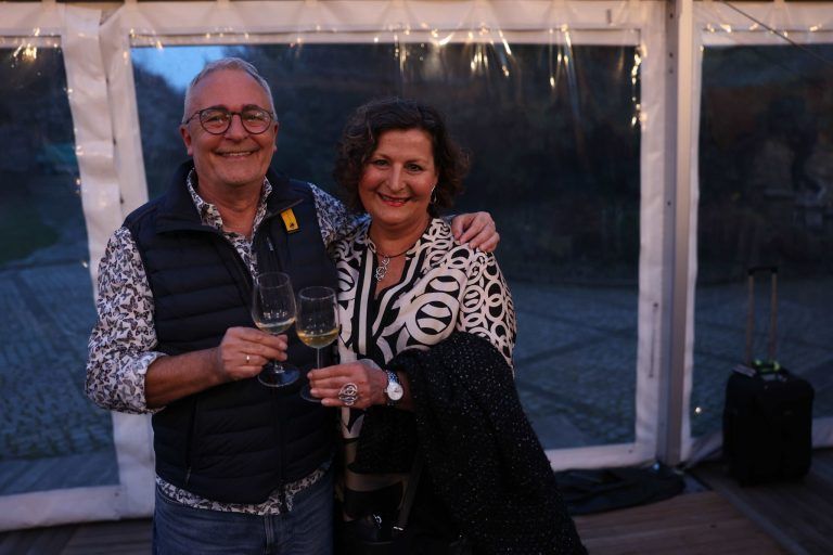 Weinraritäten am Gebhardsberg: Thomas und Iris Renner aus Lindau.