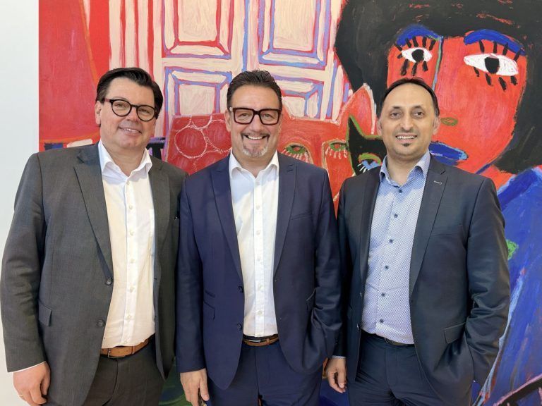 Künstlerische Vielfalt: Stefan Vetter, Manfred Miglar und Aydin Aktas (Raiffeisen Landesbank Vorarlberg).