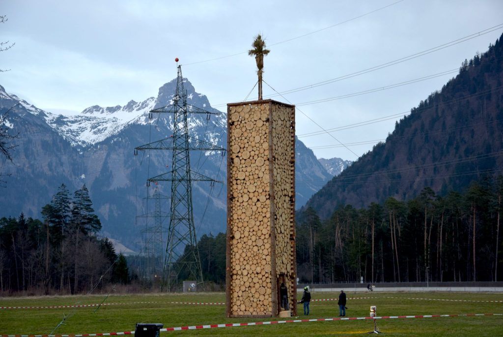 Bludenzer Funken lockte ins Brunnenfeld