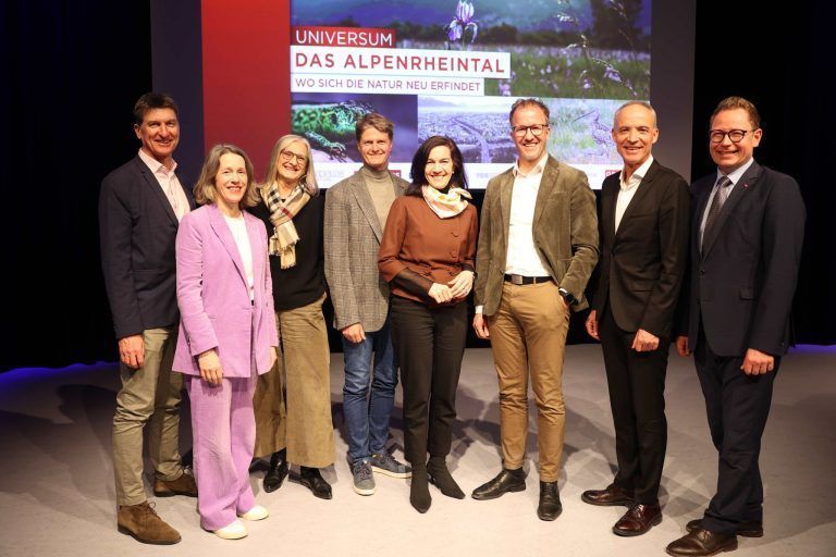 Thomas Matzek, Angelika Simma-Wallinger, Karin Wögerer, Mario Kreuzer, Anita Malli, Christian Gantner, Alfred Geismayr und Markus Klement.