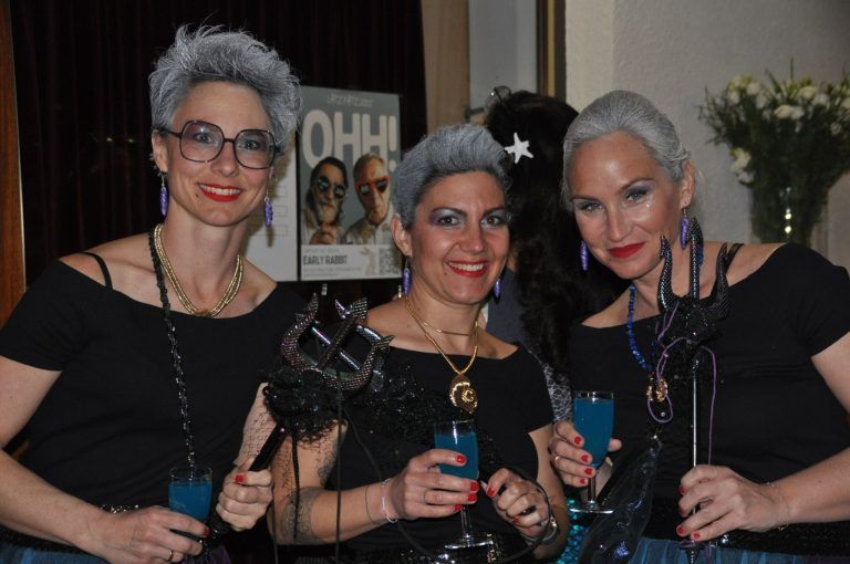 Wieberfasnat – Meereszauber in Ludesch: Nadine, Susanne, Stefanie