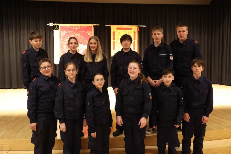 Führungswechsel bei der Feuerwehr Klaus: Die Jugendfeuerwehr.