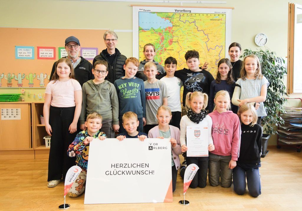 Sportliche &#8220;Ninjas&#8221; an den Volksschulen Sulzberg und Egg-Großdorf