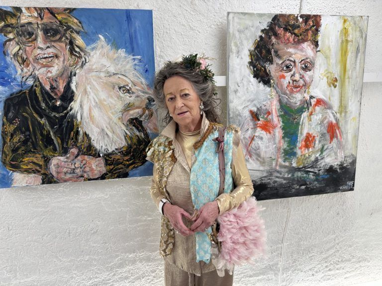 Beeindruckende Ausstellung: Helga Färber Dittrich lebt und arbeitet in Wien und in der Villa Falkenhorst.