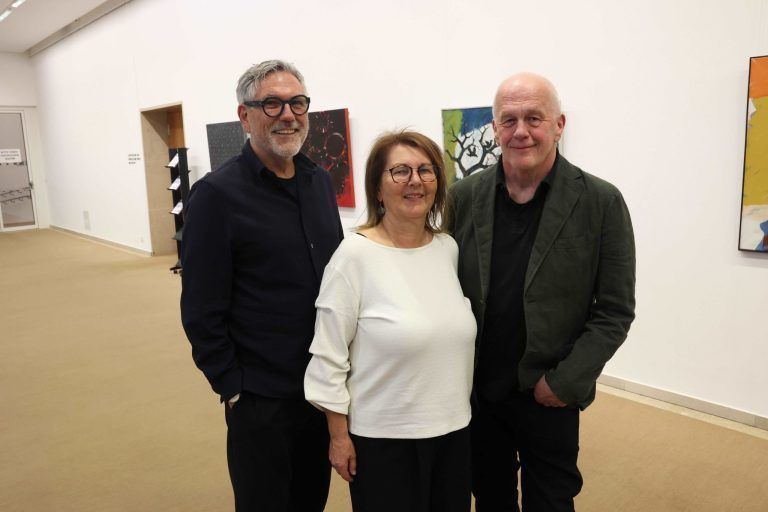 Persönlichkeiten zu Josefi geehrt: Sigi Ramoser, Claudia Niederer und Peter Füßl.