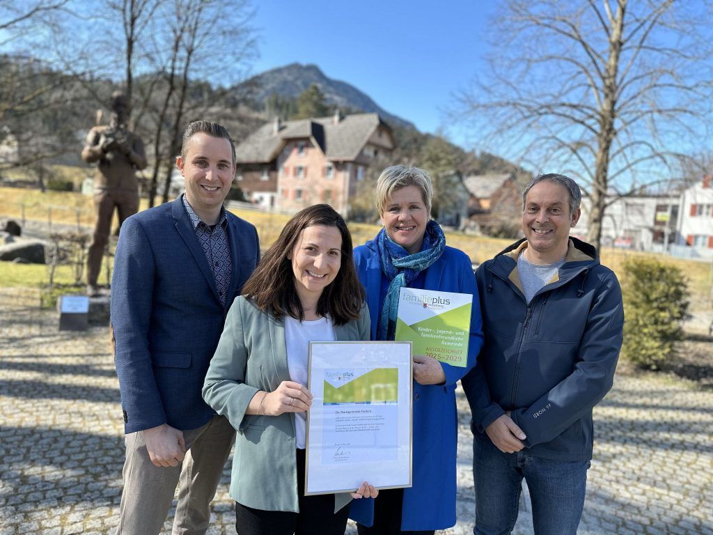 Frastanz ist nun offiziell „familieplus“-Gemeinde