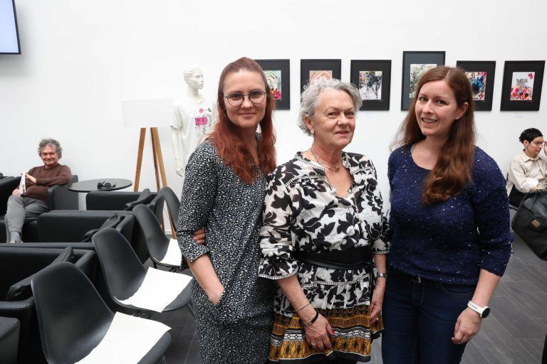 Vielfältige und spannende Kunst: Tatiana Stöckl, Christa Plankel und Desiree Siutz.