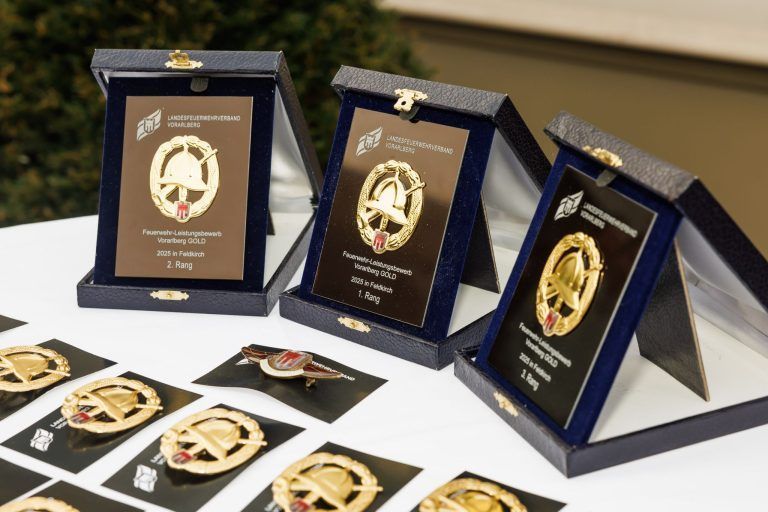 Prüfungsabschluss Feuerwehr-Leistungsabzeichen Gold