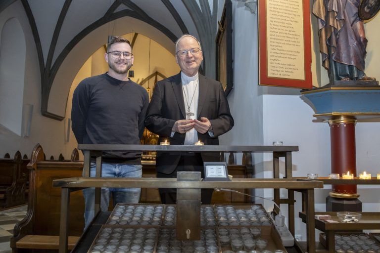 "Ein Zeichen des Friedens und der Zuversicht" - Im Feldkircher Dom gibt es jetzt einen digitalen Opferstock