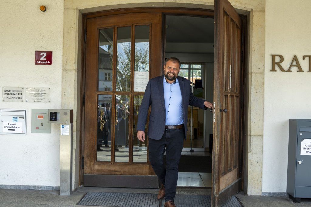 Dornbirns neuer Bürgermeister vor schwierigen Verhandlungen