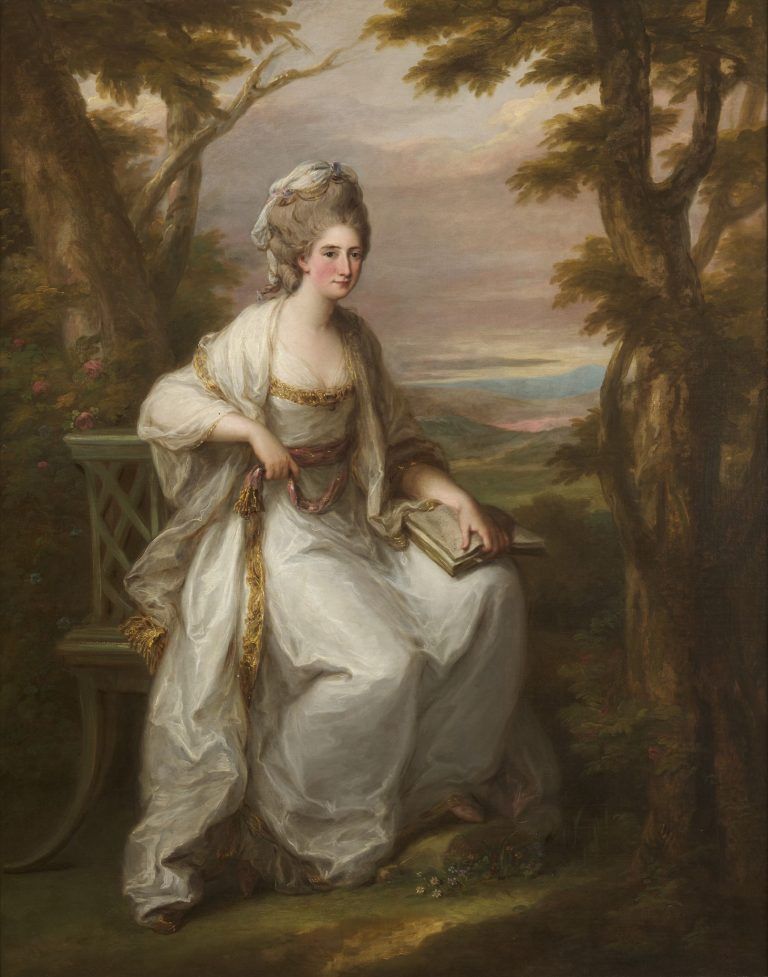 LADY HENDERSON by Angelica Kauffmann;