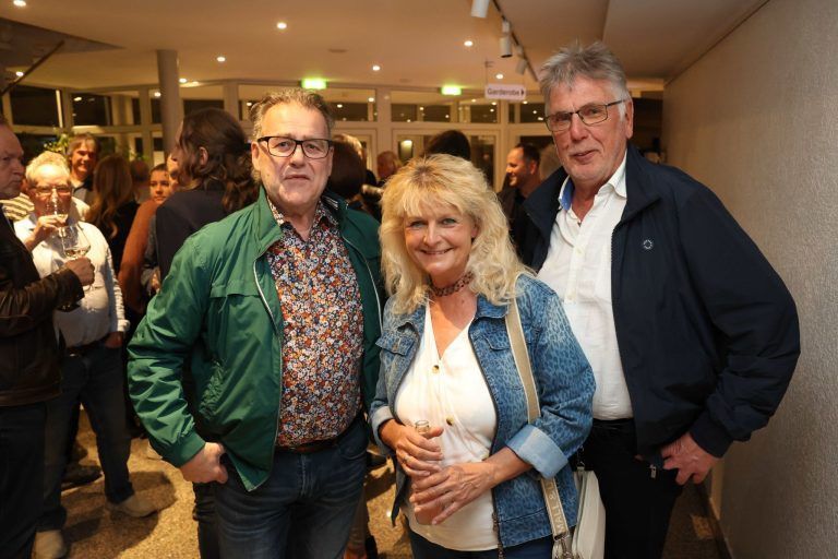 Höhepunkt in Musikerleben: Gemeinderat Hannes Hackl, Petra und Herbert Greussing.