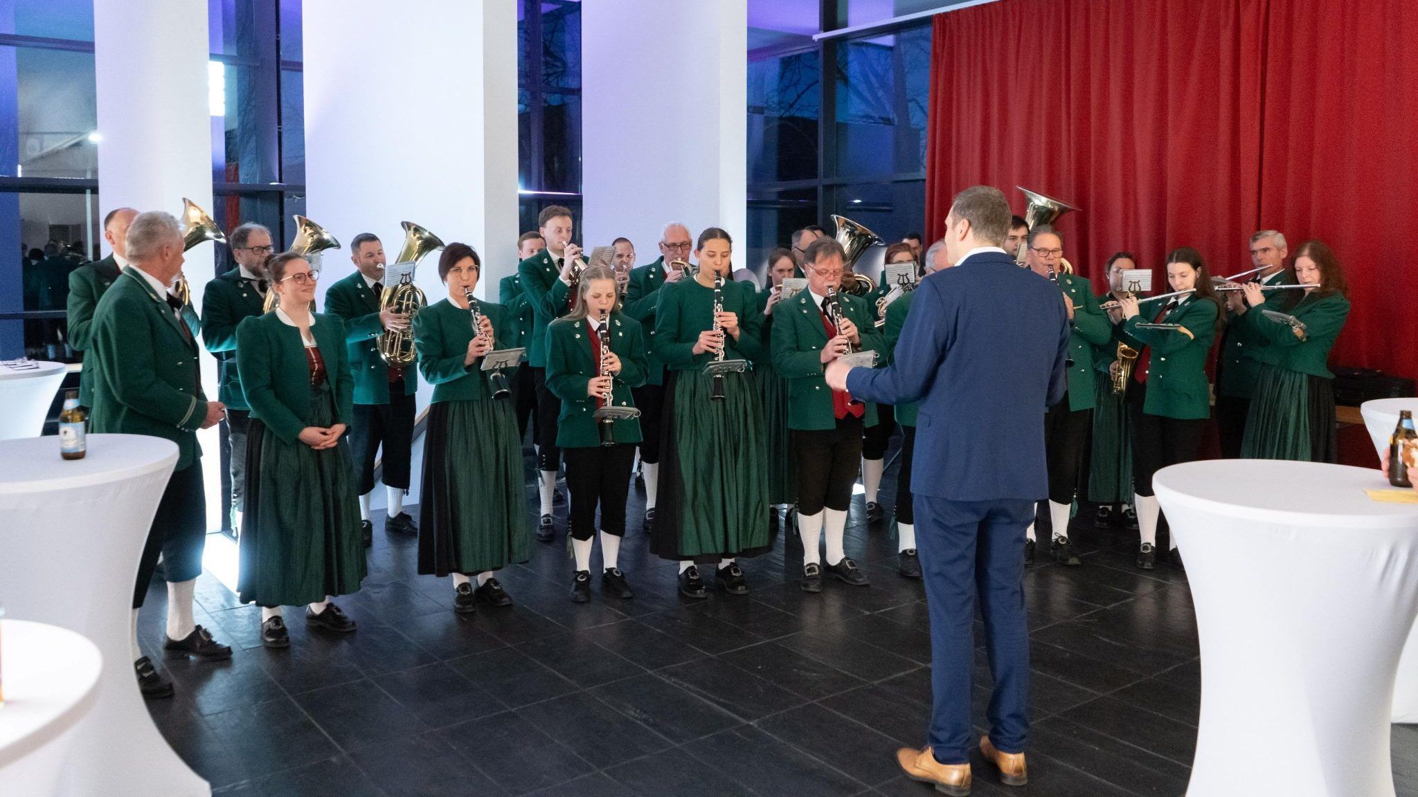 Musikalische Umrahmung der Festsitzung durch den Musikverein Hörbranz - Konstituierung Hörbranz (02.04.2025)