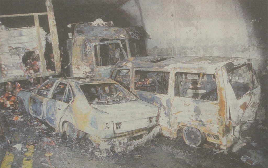 Vor 30 Jahren: Flammeninferno im Pfändertunnel