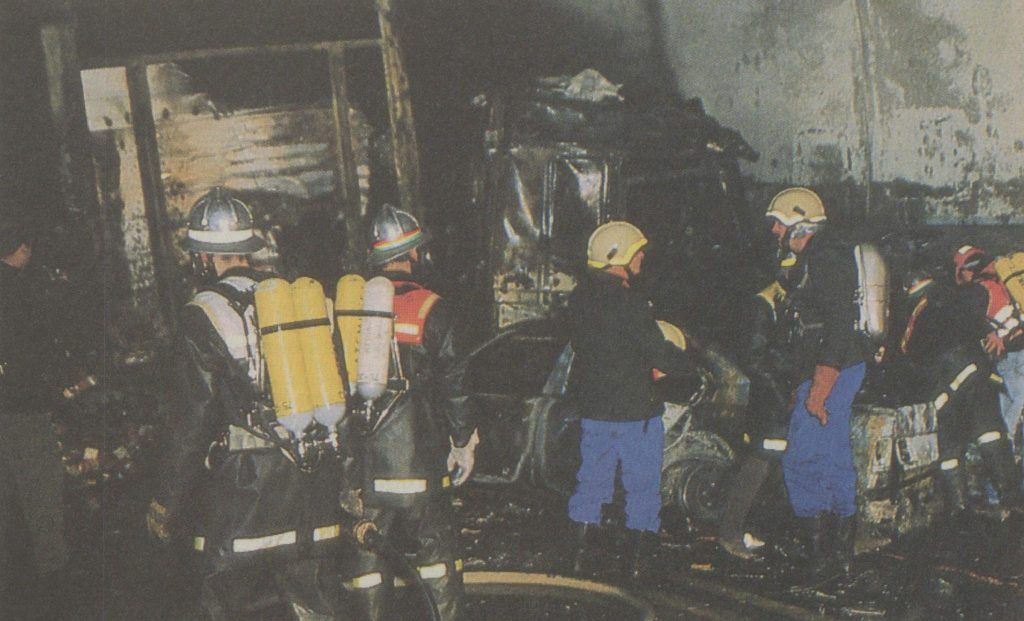 Vor 30 Jahren: Flammeninferno im Pfändertunnel