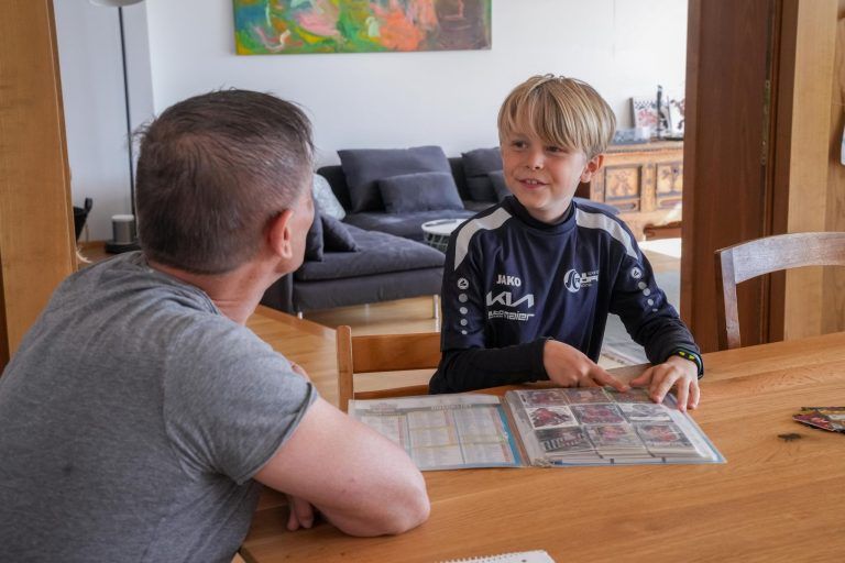 Kleiner Fußballfan ganz groß: Vincents unvergesslicher Abend