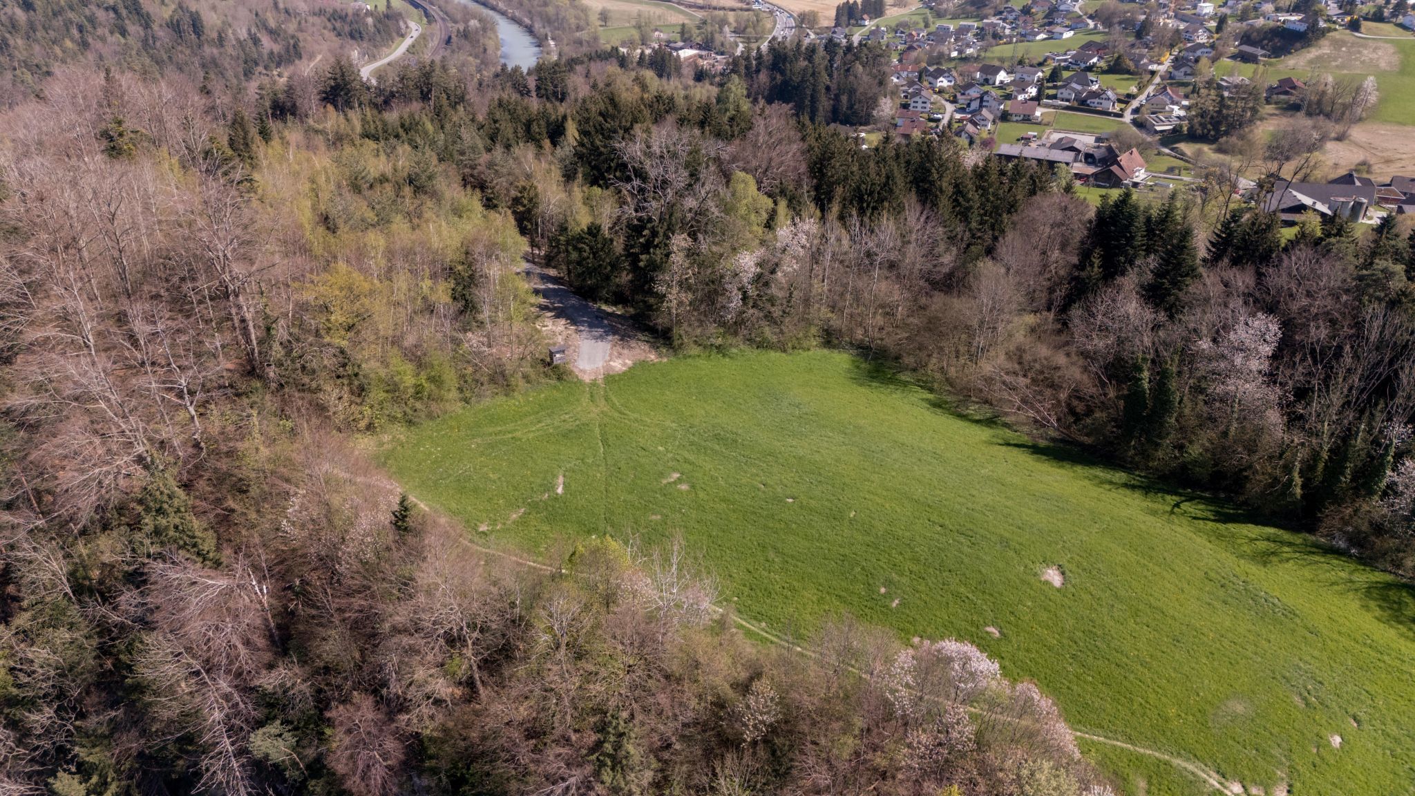 Ort der Stille wird zur Baustelle: Lüftungsturm entsteht nahe buddhistischem Kloster