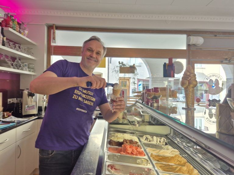 Die Eisprinza, Eiscafé, Eisdiele, Eis