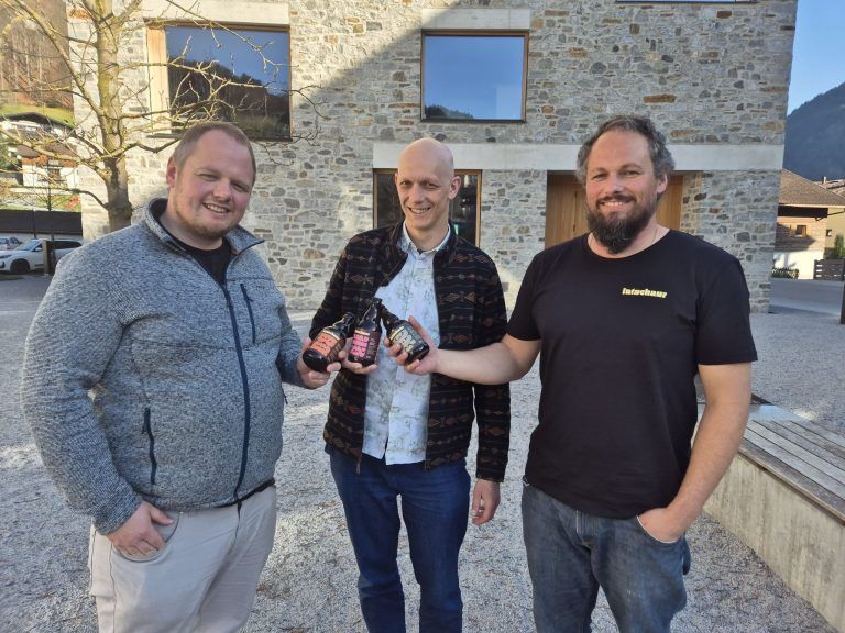 Brauerei Latschaur: Hermann, David und Johannes Haag