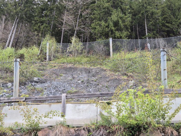Löcherwaldgalerie, Arlbergstrecke, ÖBB, Streckensperre, Bauarbeiten