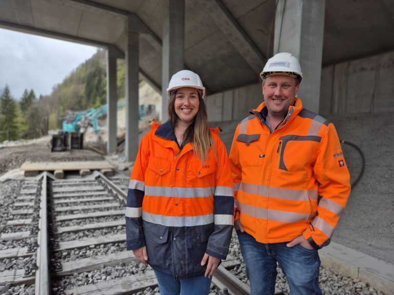 Löcherwaldgalerie, Arlbergstrecke, ÖBB, Streckensperre, Bauarbeiten