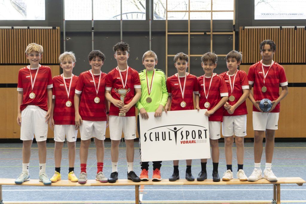SMS Rankweil-West erneut Handball-Landesmeister