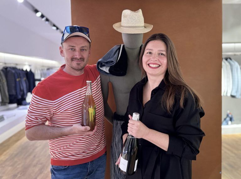 Fashion & Wine: Cidre Produzent Marcin Wiechowski und Magdalena Wojtowicz (Robstarkwine).