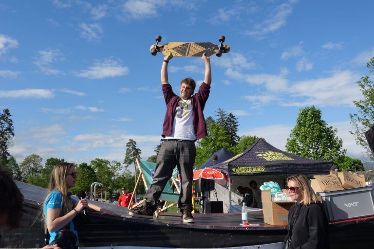 Adrenalinkick beim Double Flip: Luca Egle landet auf Platz zwei bei den Erwachsenen – mit einem echten Powersprung..