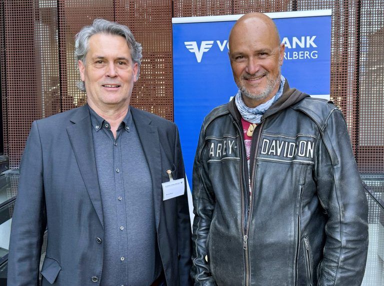 Mut zu neuen Wegen: Michael Weber (Actinium Consulting) und Unternehmer Chris Alge (HIGH5).