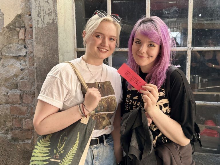 Nachhaltiger Luxus: Sarah Schäfer und Mae Hafner.
