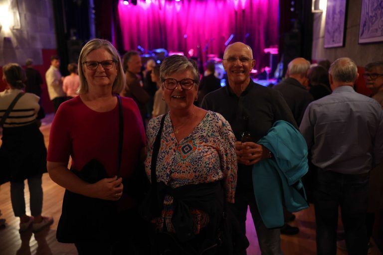 Sensationelles Konzerterlebnis: Gabi Folie, Evi Burtscher und Bruno Feurstein.