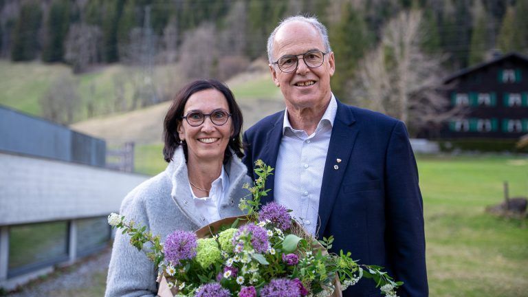 Gemeindepolitik mit Frauenpower: Karin und Florian Morscher.