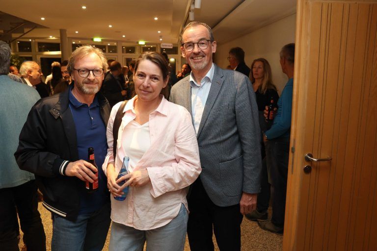 Höhepunkt in Musikerleben: Gerold Kaufmann, Ulrike Hartmann und Christoph Hinteregger.