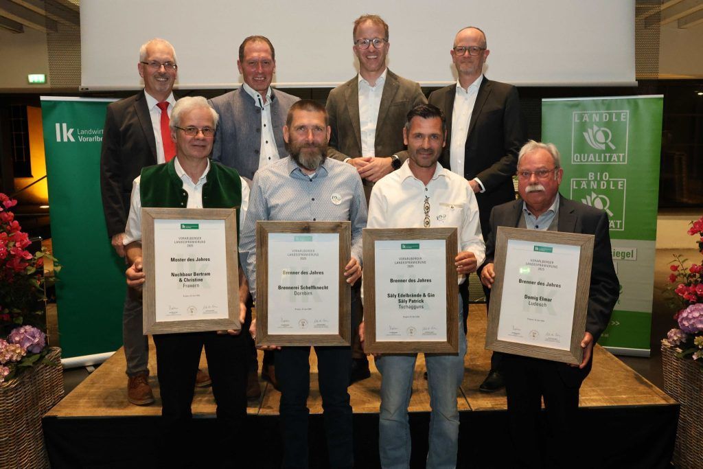 Das sind die besten Edelbrände und Moste Vorarlbergs