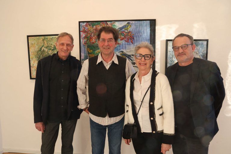 Harald Hagen, Haralad Gfader, Ingrid Heller und Stefan Burtscher.